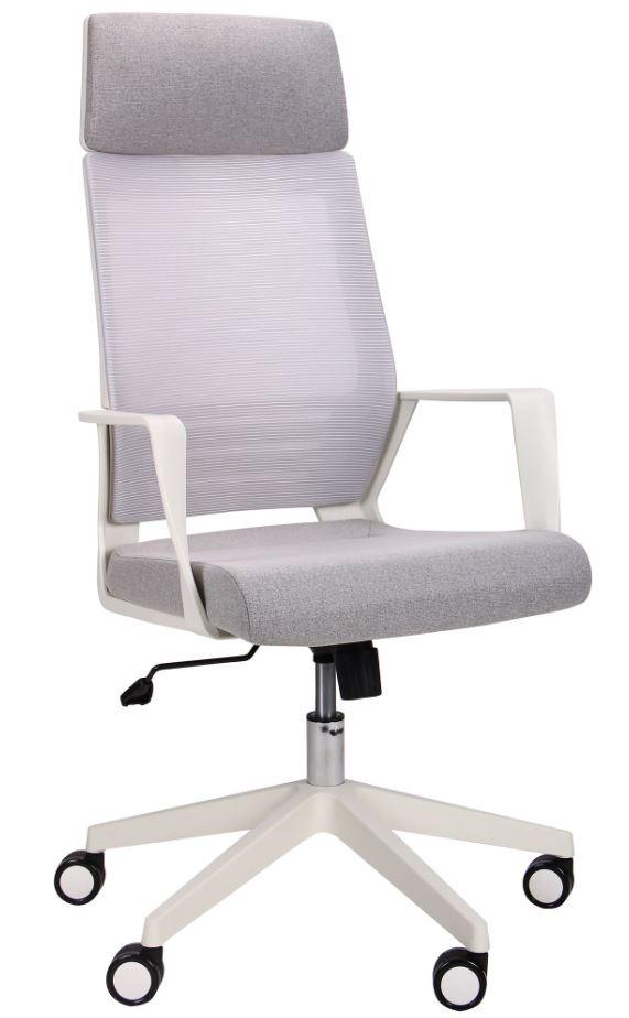 Кресло Twist white светло-серый (Фото 2)