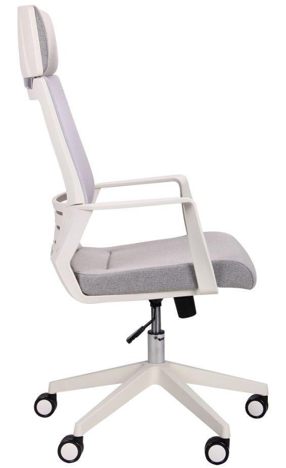 Кресло Twist white светло-серый (Фото 4)
