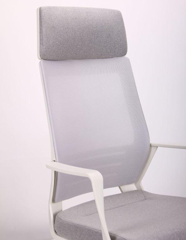 Кресло Twist white светло-серый (Фото 6)