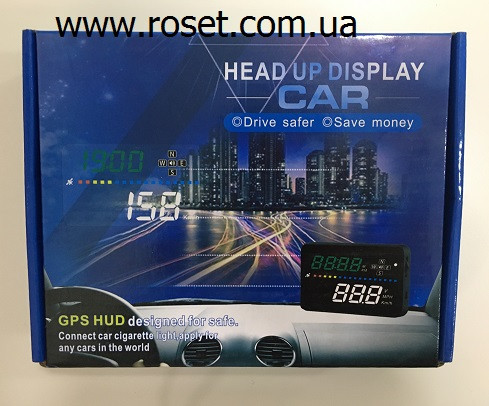 

Автомобильный проектор на стекло - GPS Head-Up Display (HUD)