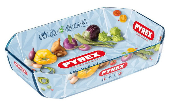 

Форма с/к PYREX Inspiration форма скл.прямокут. 30х20х7см (2,6л) (294B000)