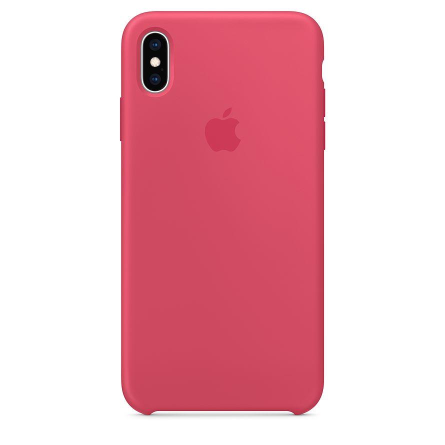 

Чехол накладка для Apple iPhone XS Max Silicone Case Rose Red (MMWF2ZM / A) (HC)