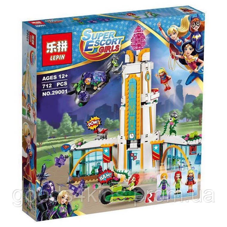 

Конструктор LEPIN "Super Hero Girls"с героями, Разные цвета