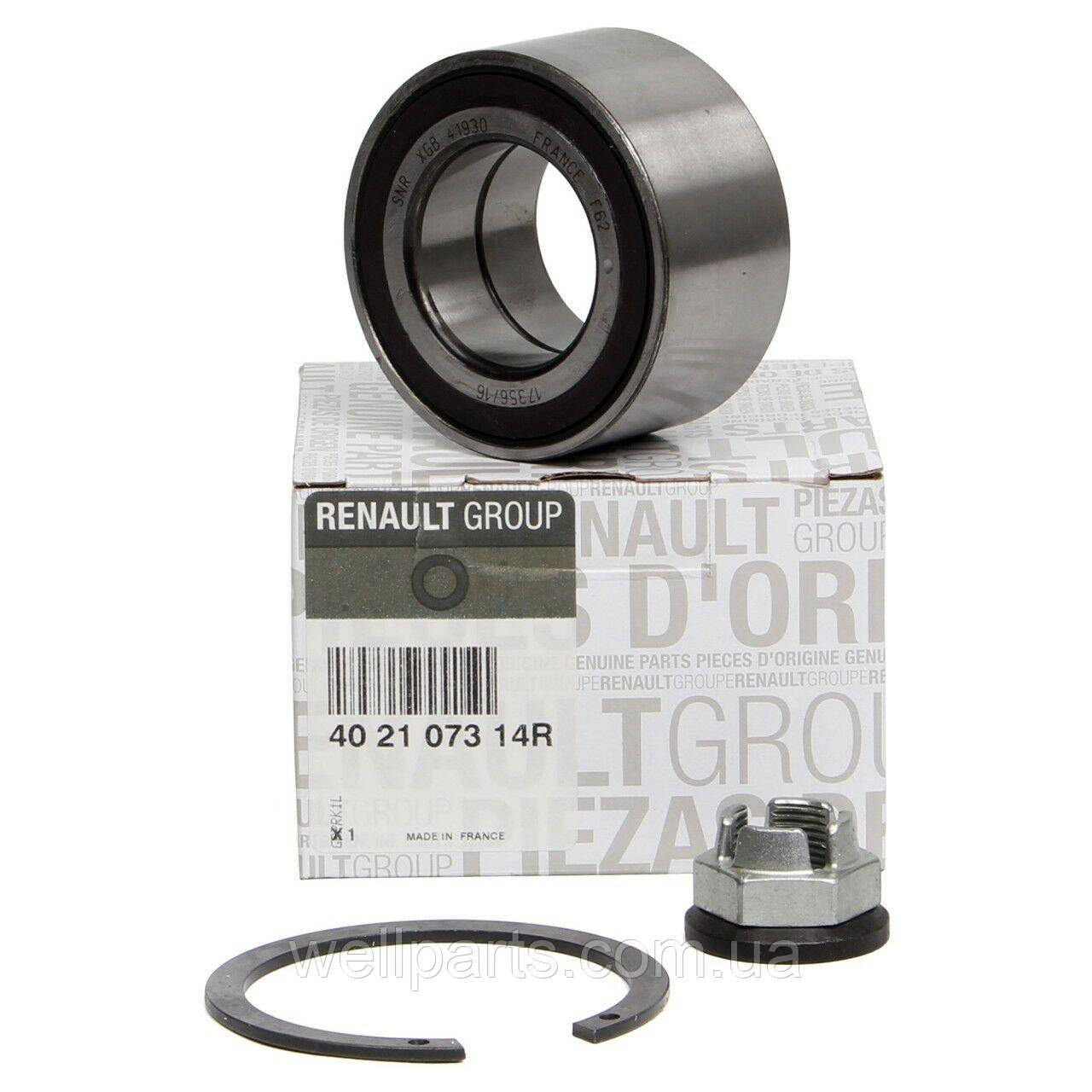 

Подшипник передней ступицы на Рено Лоджи Renault 402107314R (оригинал)
