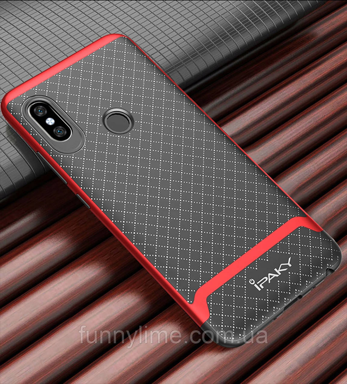 

Чехол Ipaky для Xiaomi Mi 8 бампер оригинальный Red, Красный