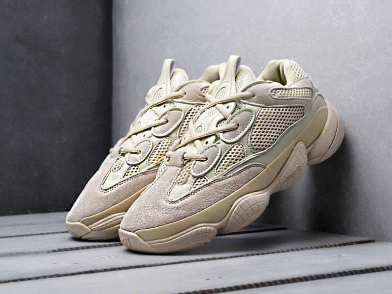 

Женские кроссовки Adidas Yeezy 500 Super Moon Yellow Женский, 37, Бежевый