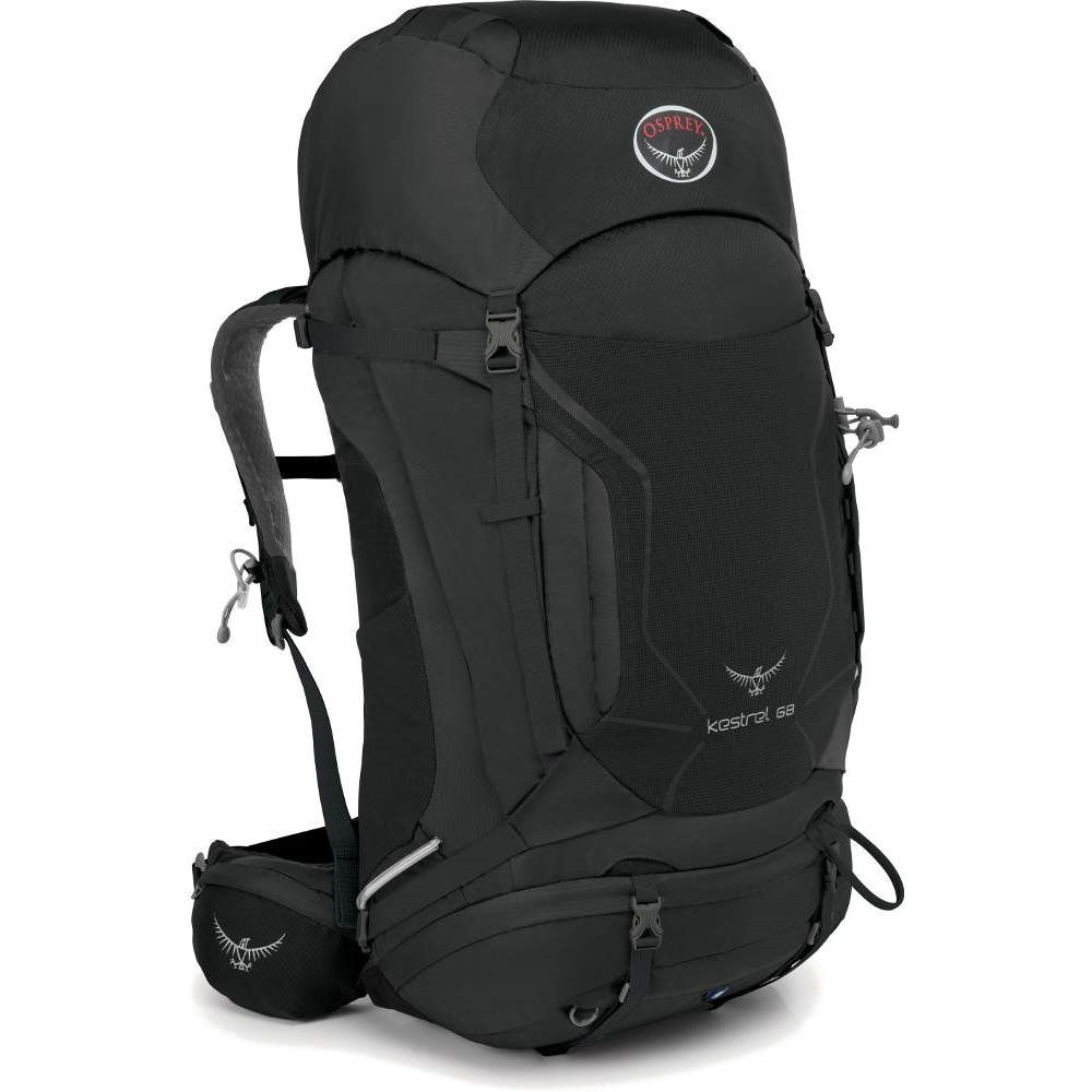 

Рюкзак Osprey Kestrel 68 Black 009.1850, черный на 68 л