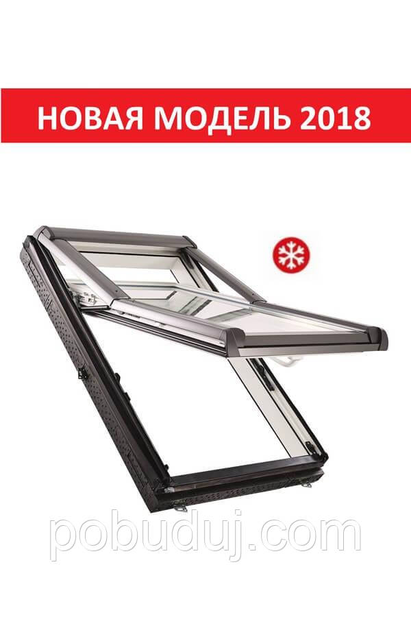 

Окно мансардное Roto Designo WDF R79 K W WD AL 07/11 74x118см пластик