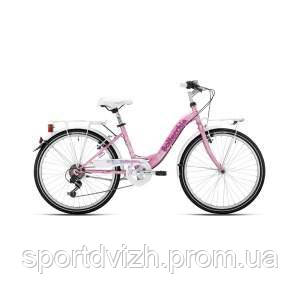 

Дитячий велосипед BOTTECCHIA CTB GIRL 6S 24" рожевий, Розовый