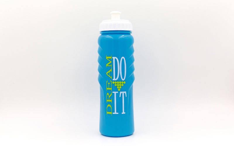

Бутылка для воды спортивная 750мл MOTIVATION FI-5959 Голубой