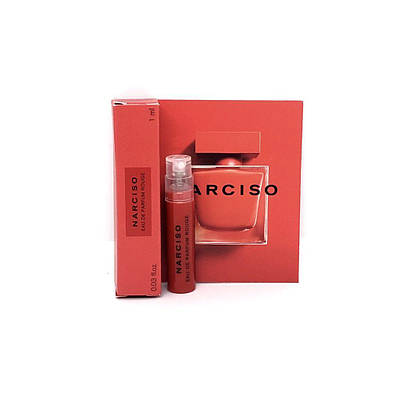 Пробник 1 мл NARCISO RODRIGUEZ Rouge женская парфюмированная вода цветочный древесно-мускусный аромат