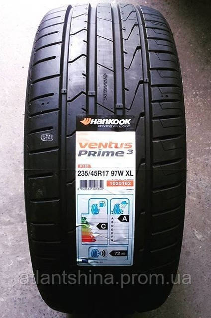 

195/55 R15 Hankook Ventus Prime 3 K125 85V