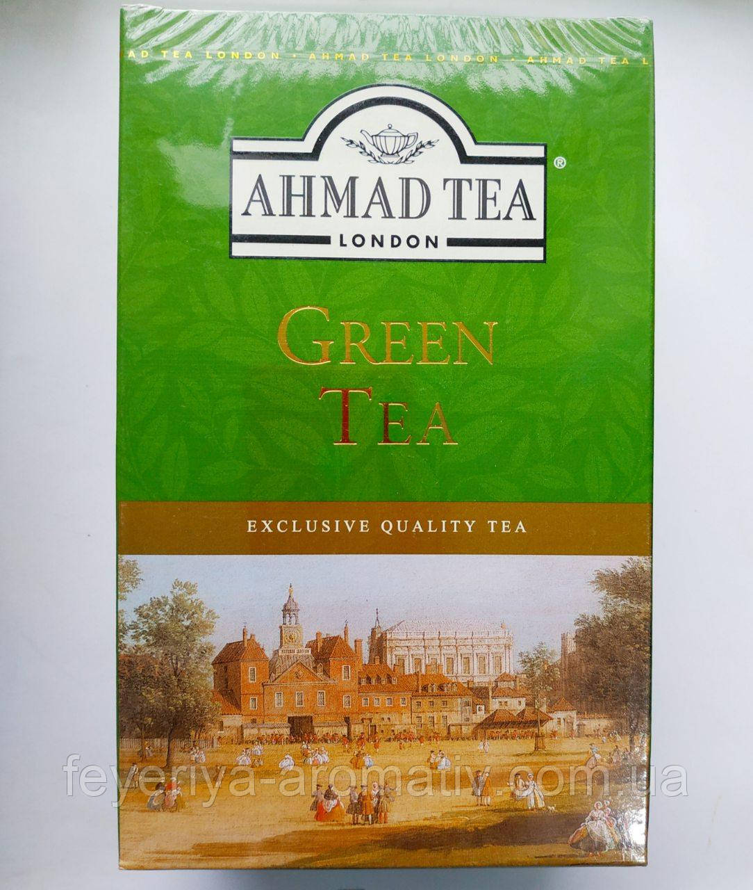 Чай зеленый байховый листовой Green Ahmad tea 500g (Шри-Ланка)