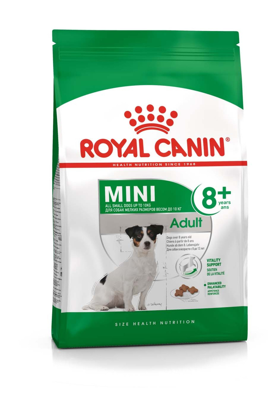 

Royal Canin MINI ADULT 8+ корм для собак мелких пород от 8 лет 2кг