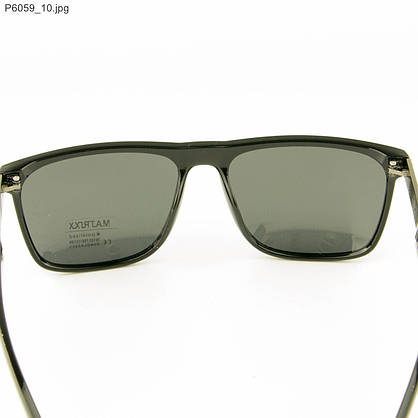 Солнцезащитные мужские очки поляризационные - Черные - P6059, фото 3