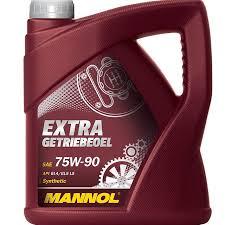 

Трансмиссионное масло Extra Getriebeoel 75W-90 API GL 4/GL-5 LS 4л MANNOL