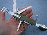 Ніж кишеньковий 10 в 1 Pocket Knife MFH 44053 Німеччина, фото 7