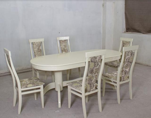 Гарнитур столовый стол и 6 стульев Пьенца (фото 2)
