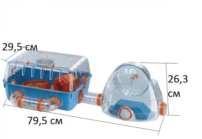 

Клетка для грызунов (хомяков и мышей) Ferplast Combi 2