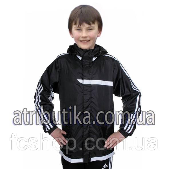 

Спортивная детская ветровка FC-SPORT (черная) 0321