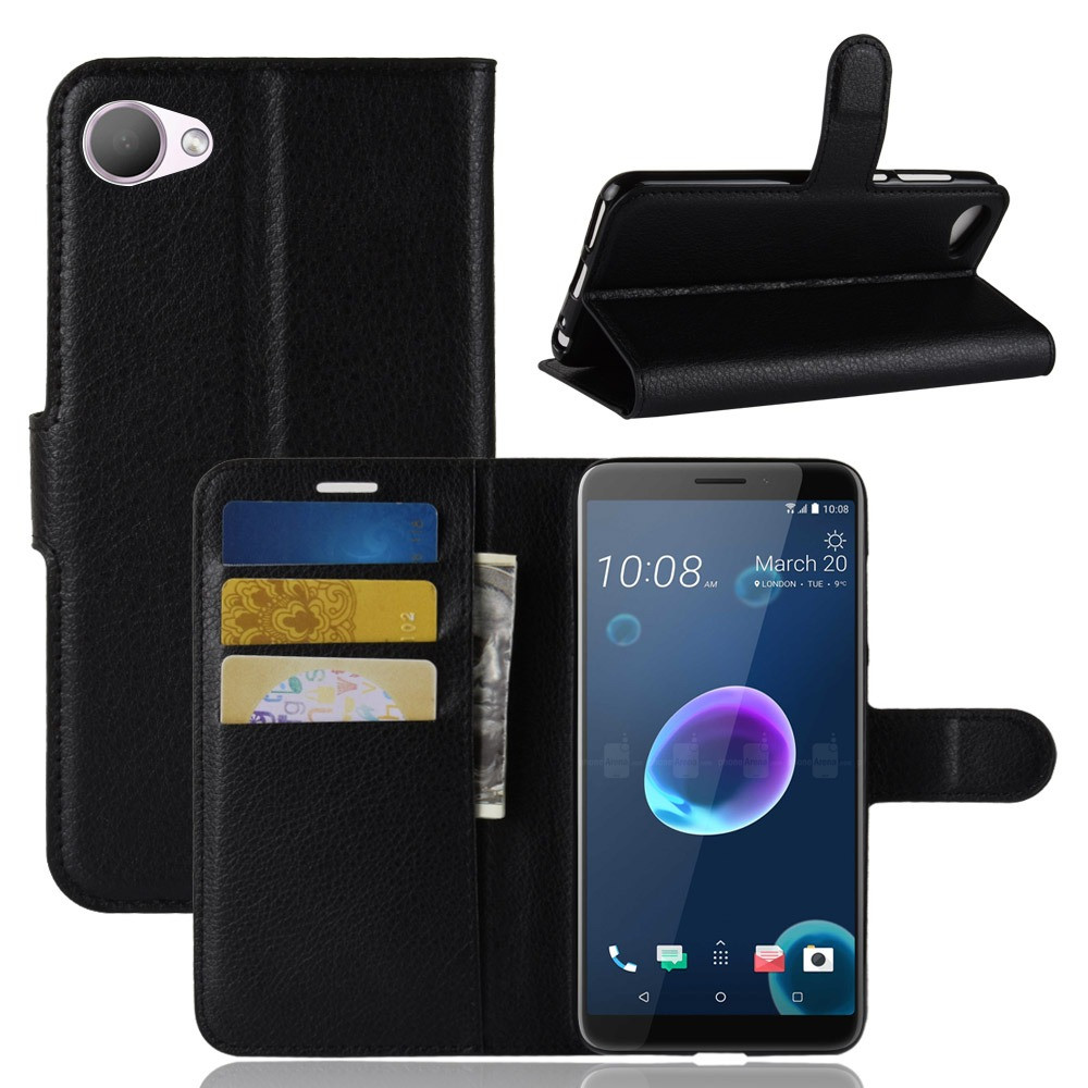 

Чехол-книжка Litchie Wallet для HTC Desire 12 Черный