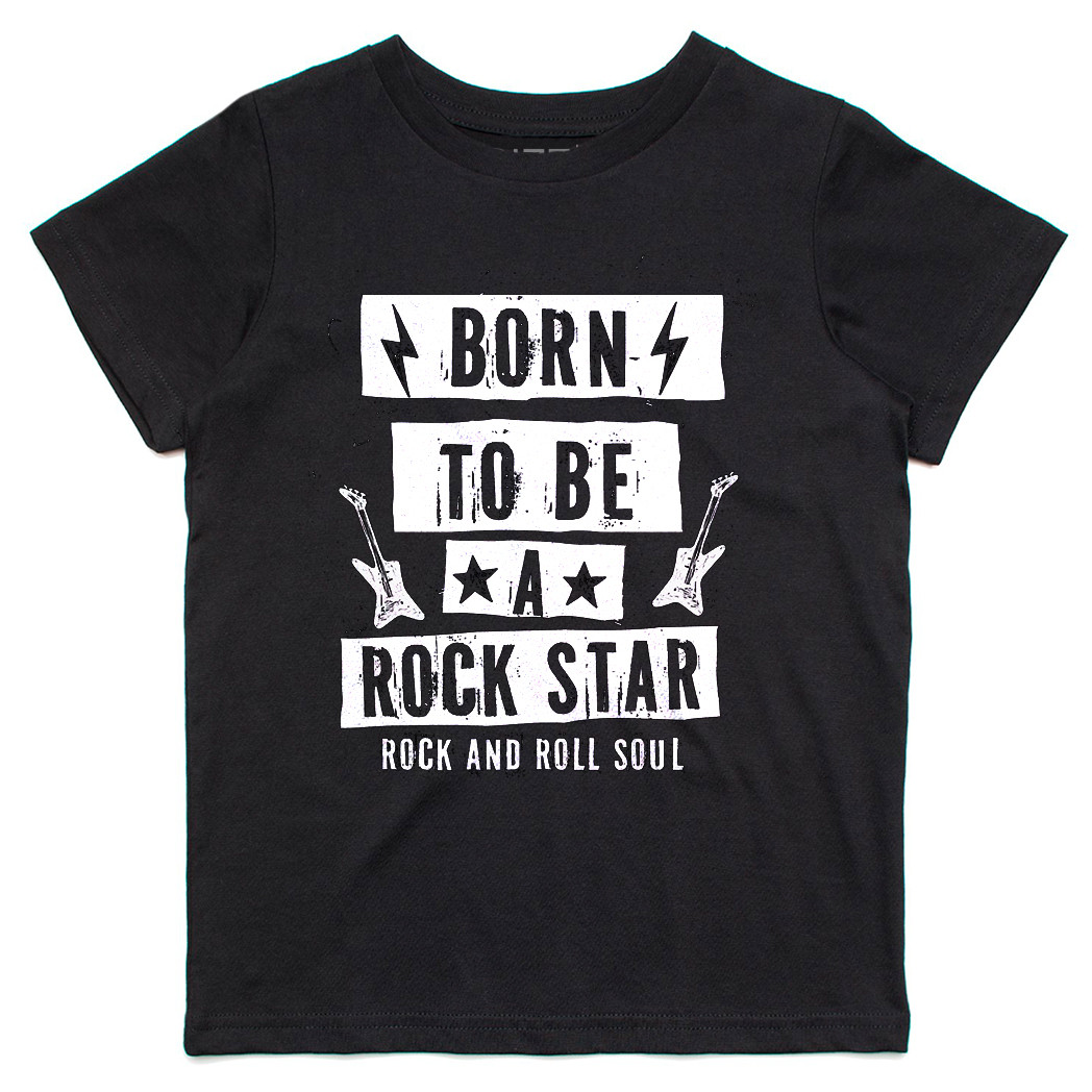 

Футболка Детская Born To Be A Rock Star