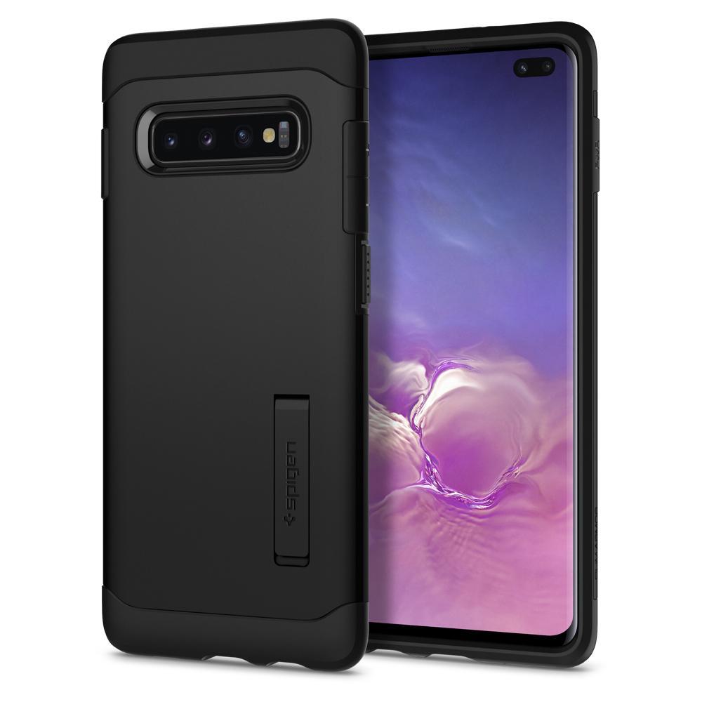 

Чехол Spigen для Samsung Galaxy S10 Plus Slim Armor, Black (606CS25919)