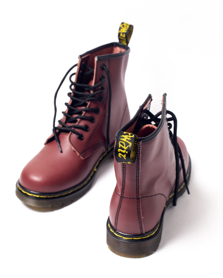 

Dr. Martens 1460 Cherry | берцы женские и мужские; мартенс; бордовые / вишневые; осенние / весенние; демисезон 37eur - 23.0cm, Бордовый