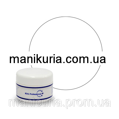 

УФ-гель Real Professional (строительный) White, 30г.