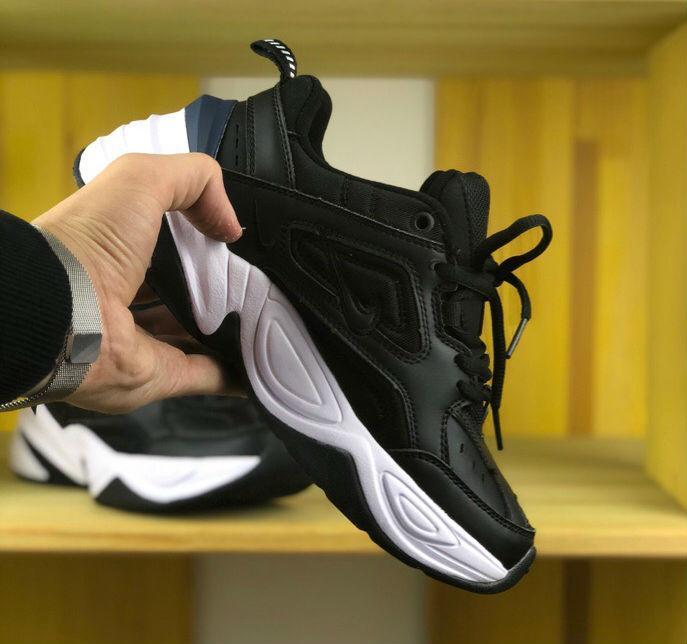 

Nike M2K Tekno Black White | кроссовки женские и мужские; черные/белые; весенние/осенние; найк, Черно-белый