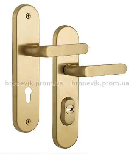 

Ручка противовзломная ROSTEX SOLID-PRO mov-mov DIN PLATE 90мм