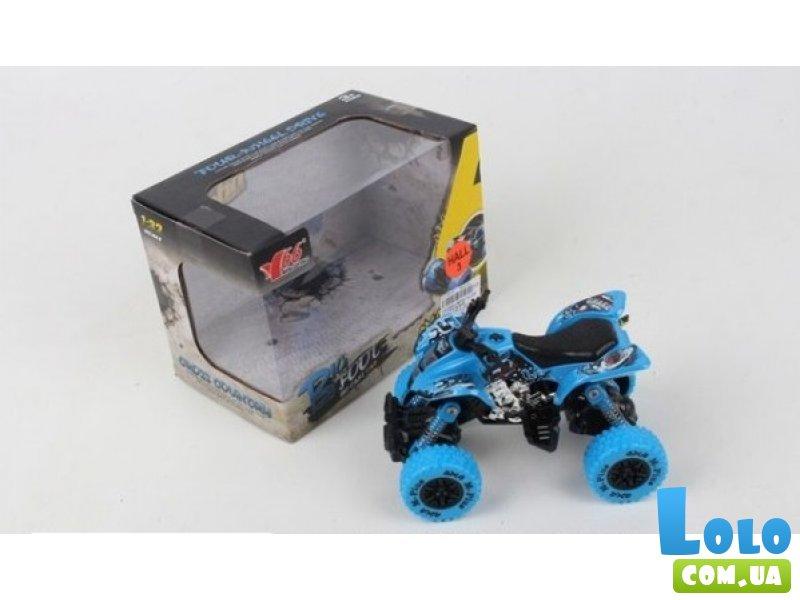 

Квадроцикл металлический Monster Truck "Pull back" (55497