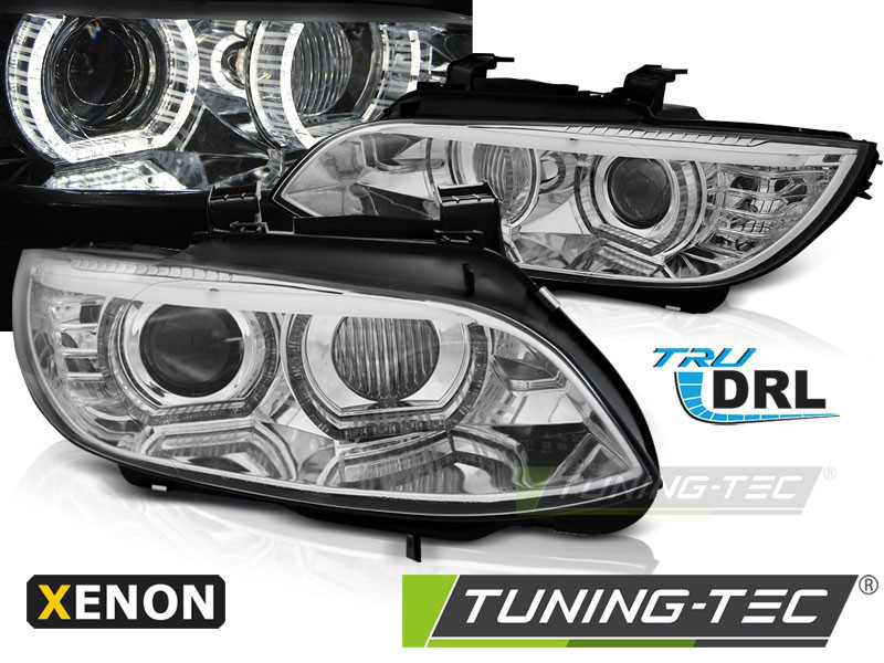 

Оптика передняя, фары на BMW E92/E93 хромированные