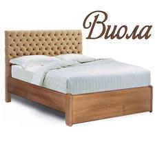 Ліжко дерев'яна м'яка Віола