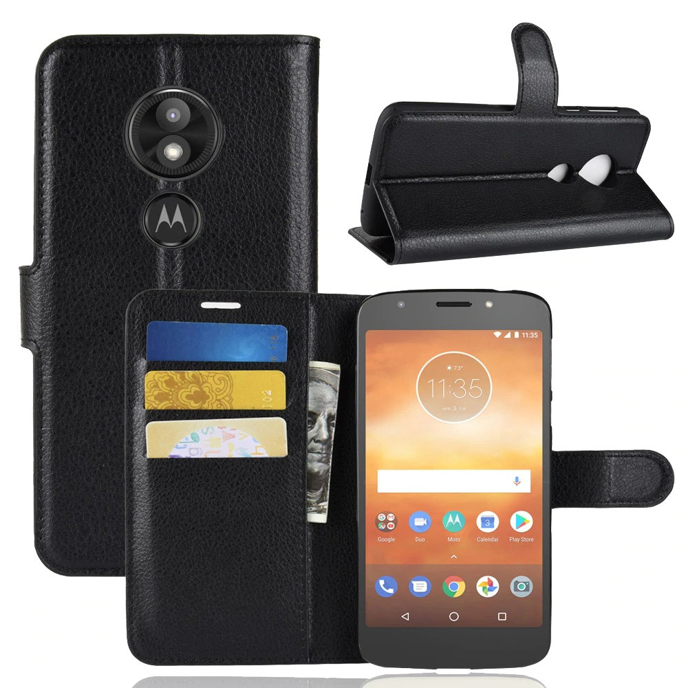 

Чехол-книжка Litchie Wallet для Motorola Moto E5 Play XT1921 Черный