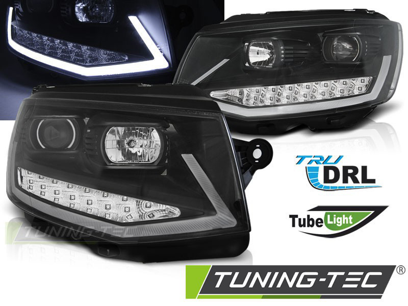 

Оптика передняя, LED фары VOLKSWAGEN T6 черные