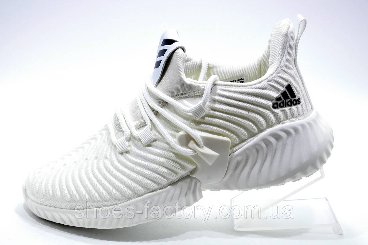 

Белые кроссовки в стиле Adidas Originals Alphabounce Instinct, White 38-24см.