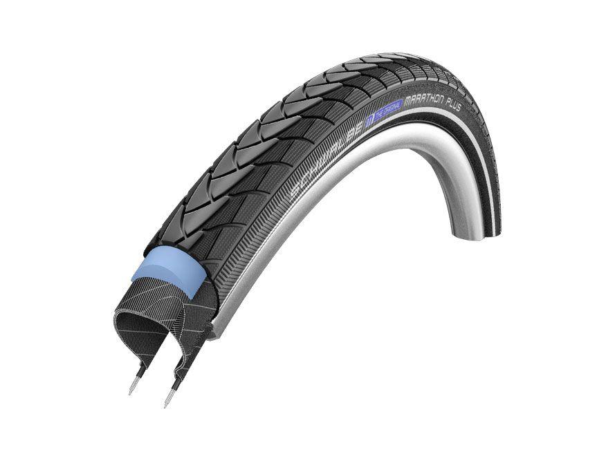 

Покрышка 28x1 1/2 (40-635) Schwalbe MARATHON PLUS Perf S-Guard TwinSkin B/B+RT HS440 EC, 67EPI