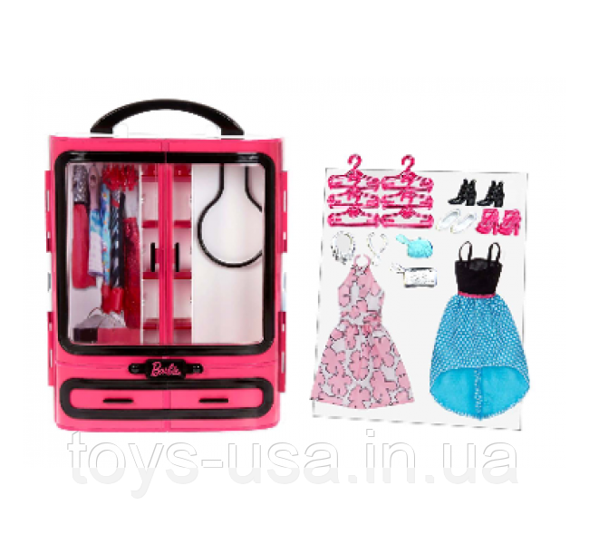 Набор Шкаф-чемодан Barbie DMT57 — в Категории "Реборны, Куклы, Пупсы" на  Bigl.ua (930288274)