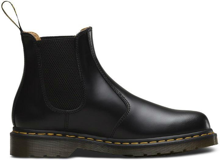 

Dr. Martens Chelsea Black 2976 | берцы женские и мужские; черные; осенние/весенние; демисезон; кожаные ботинки 39eur - 24.5cm, Черный