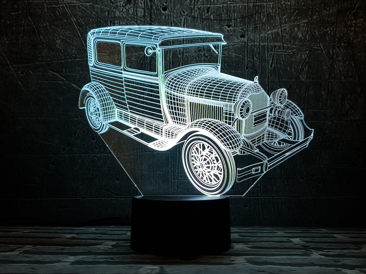 

3D светильник ночник "Автомобиль 33" 3DTOYSLAMP