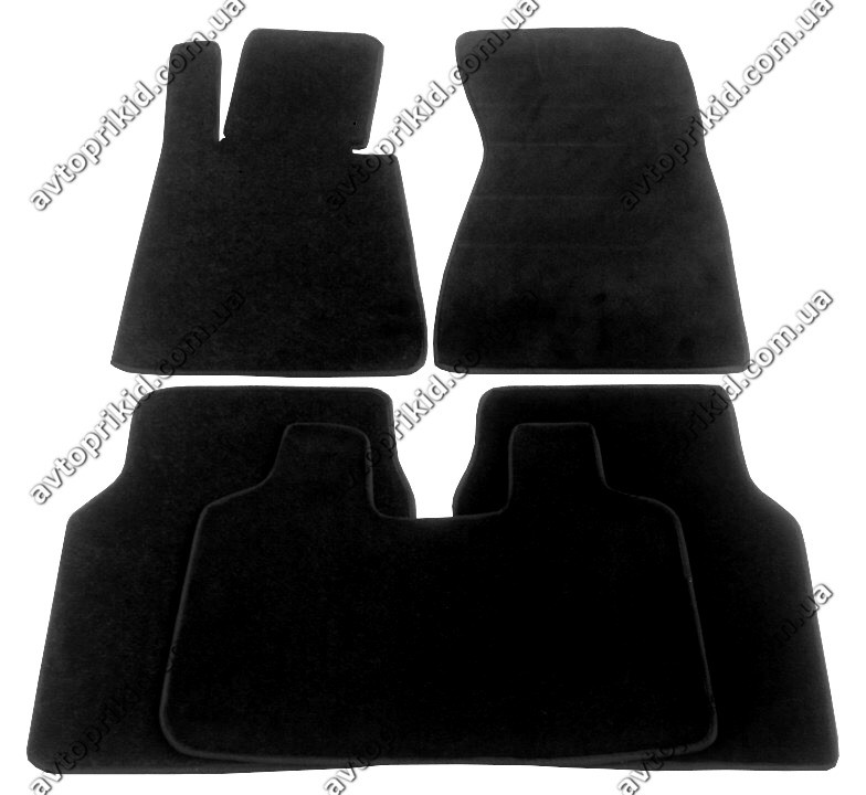 

Текстильные коврики в салон BMW 7 серия (E65/E66) 2001-2008 5 шт, (LUX), Черный