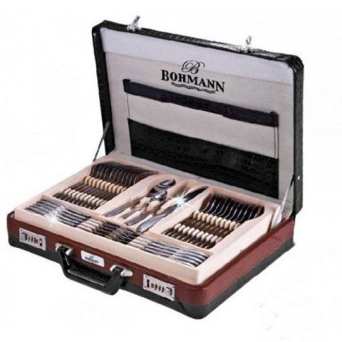 Столовый набор фраже Bohmann BH-5946 72 предмета набор в чемодане прекрасный подарок