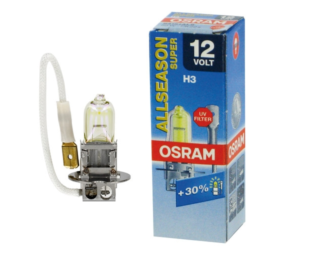 

Автолампа OSRAM H3 64151ALS All Season Super 55W 12V PK22S 10X10X1