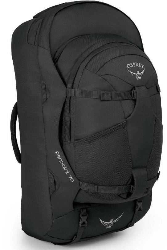 

Рюкзак Osprey Farpoint 70 Volcanic Grey - S/M 009.1222 на 70 л, серый