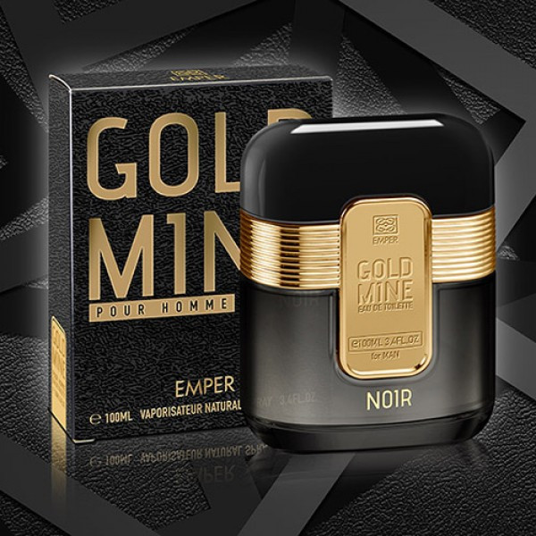 

Туалетная вода мужская Gold Mine Noir EMPER 100 МЛ Т/В МУЖ