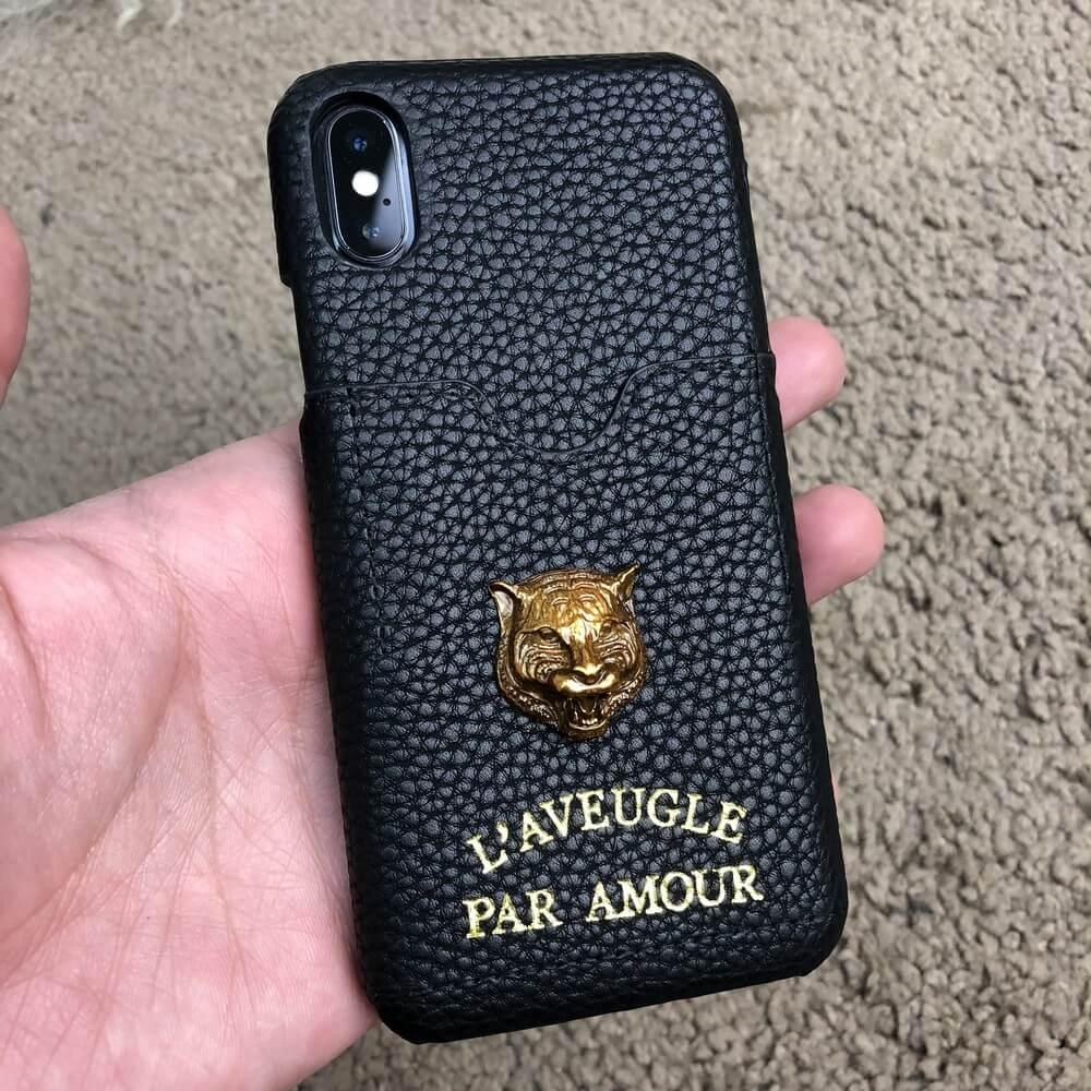 gucci marmont iphone x case