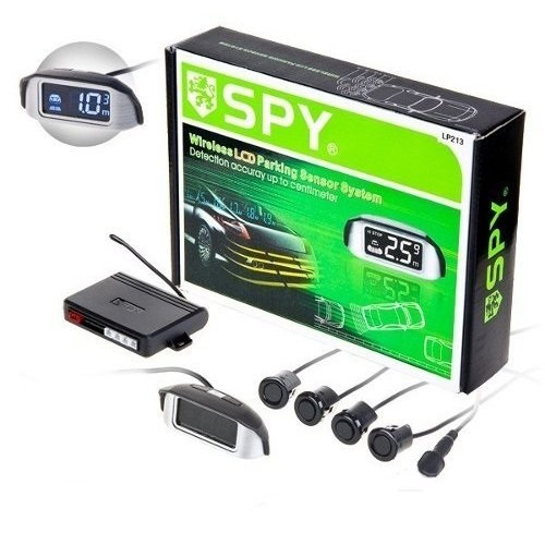 

Парктроник SPY LP-213-NEW LCD 4 датчика D=18mm/ коннектор/Radio/звук-вкл /выкл./black, Серый