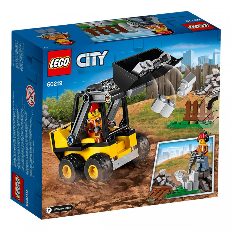 Конструктор LEGO City Строительный Погрузчик (60219 — Купить Недорого на  Bigl.ua (932768671)