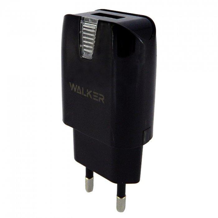 

Сетевое зарядное устройство Walker WH-21 1xUSB 2A Черный